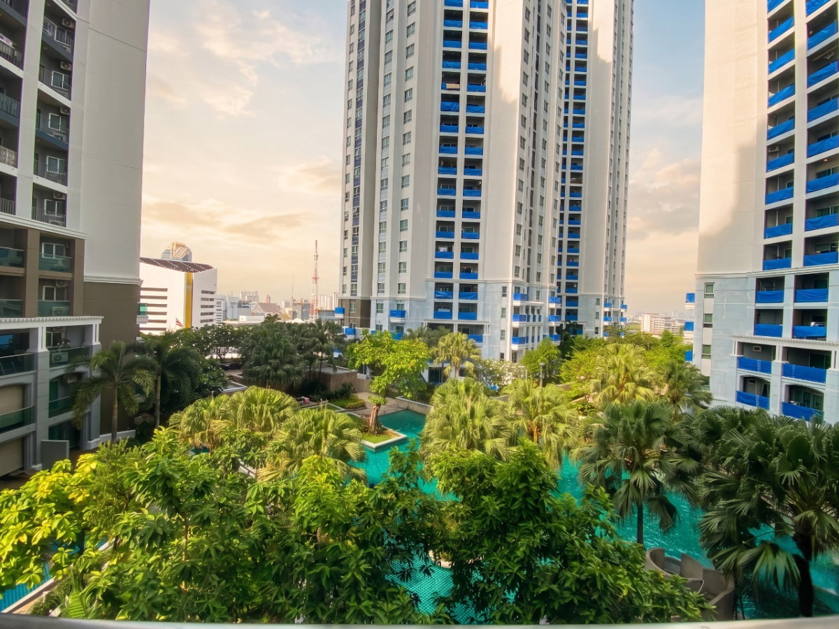 รูป ขายคอนโด Belle Grand Rama 9 ห้องสวย ตำแหน่งดี วิวสวย - รูปที่ 14/18