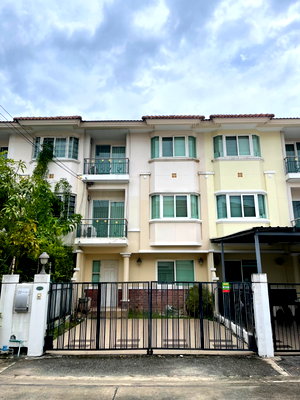 Townhouses for sale วิทยาลัยพยาบาลทหารอากาศ : 🏡 Urgent Sale! Supalai Ville Laksi–Don Mueang ✨ 3-Storey Townhome, Move-in Ready | Soi Chang Akat Uthit 5, Don Mueang | 3 Bedrooms, 3 Bathrooms