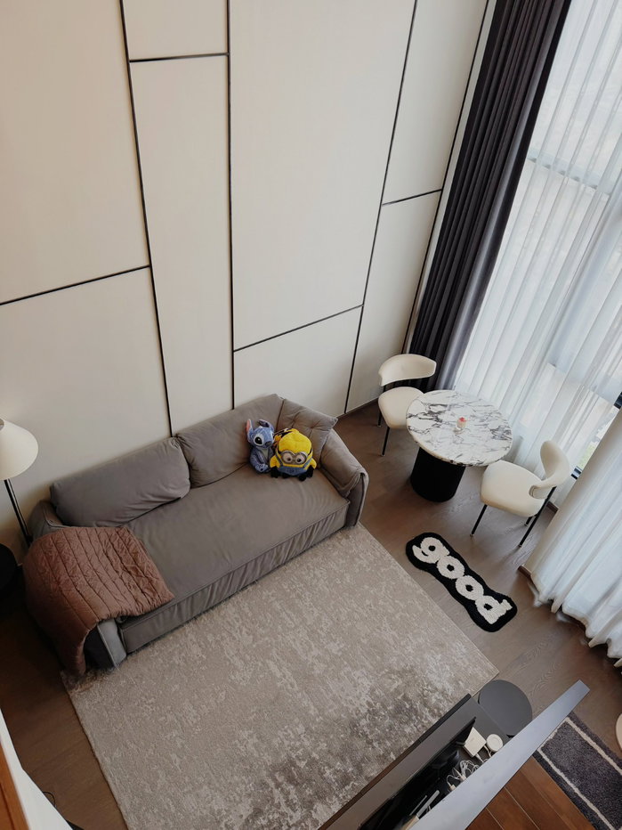 picture For Rent - PARK ORIGIN CHULA - SAMYAN , Luxury Duplex 1 bedroom 1 bathroom - 1/12