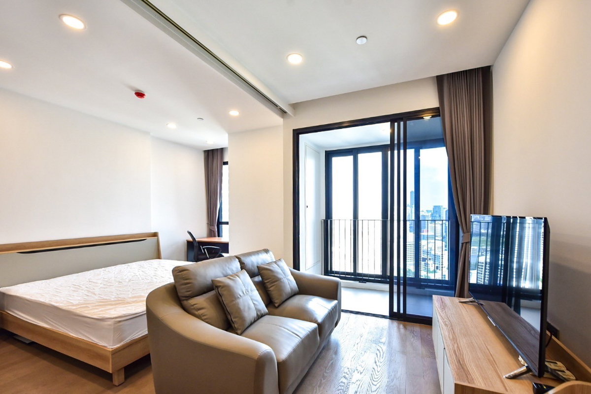 รูป 🌃 Ashton Chula–Silom 1Bed 34 ตร.ม. ✨ ใกล้ MRT สามย่าน วิวเมือง Luxury ใจกลางพระราม 4 💰 25,000.- พร้อมอยู่ 🚆 - รูปที่ 3/10