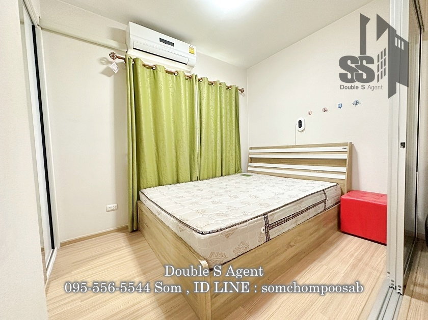 รูป SS 299 #ให้เช่าพลัมคอนโดบางใหญ่สเตชั่น #ให้เช่าพลัมคอนโดตรงคลองถนน ขนาด 23 ตร.ม  ตึก F ชั้น 2  - รูปที่ 6/11