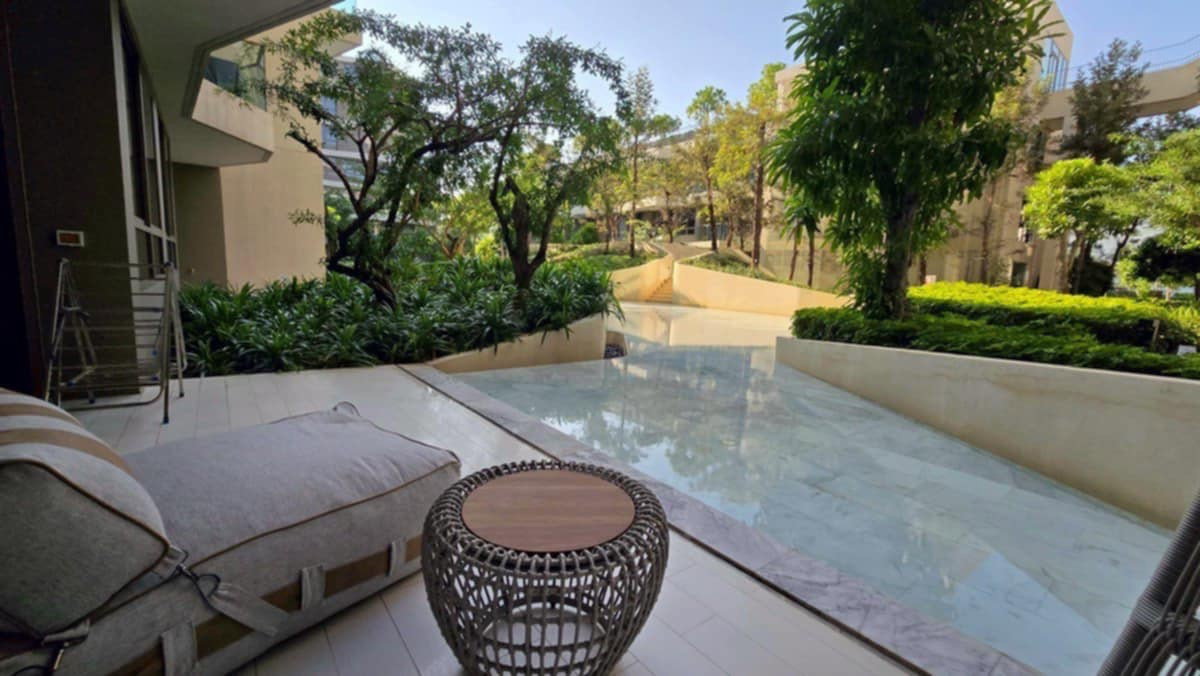 รูป ✨ คอนโดสุดหรู 3 ห้องนอน พร้อมวิวสระว่ายน้ำ Pool access!  - รูปที่ 2/11