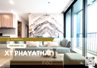 คอนโดให้เช่า : ให้เช่า 🔥 XT PHAYATHAI 🔥 2 ห้องนอน 2 ห้องน้ำ เฟอร์นิเจอร์ และ เครื่องใช้ไฟฟ้าครบ ใกล้ BTS พญาไท