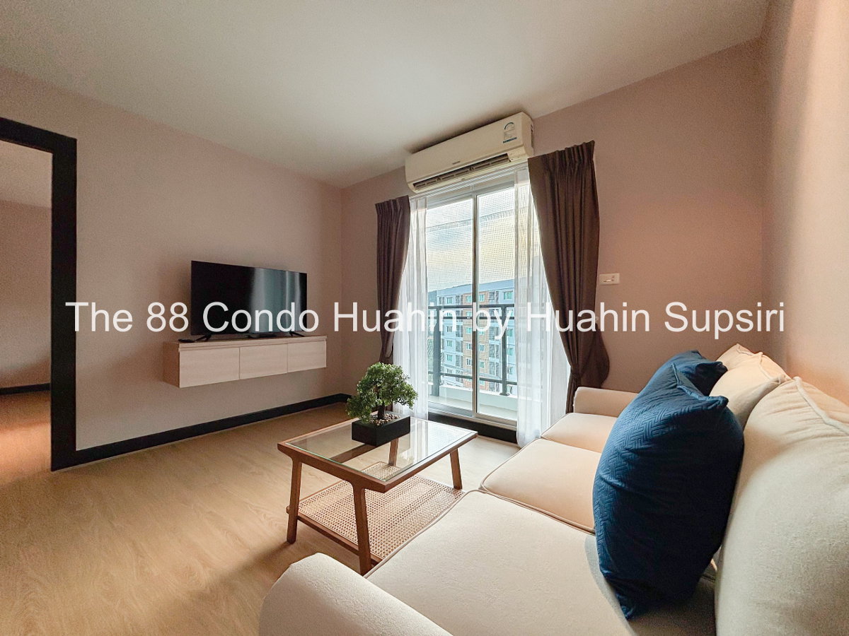 รูป  The 88 Condo Hua Hin For Rent - เช่าคอนโดหัวหิน พร้อมเข้าอยู่ ✨ - รูปที่ 5/11