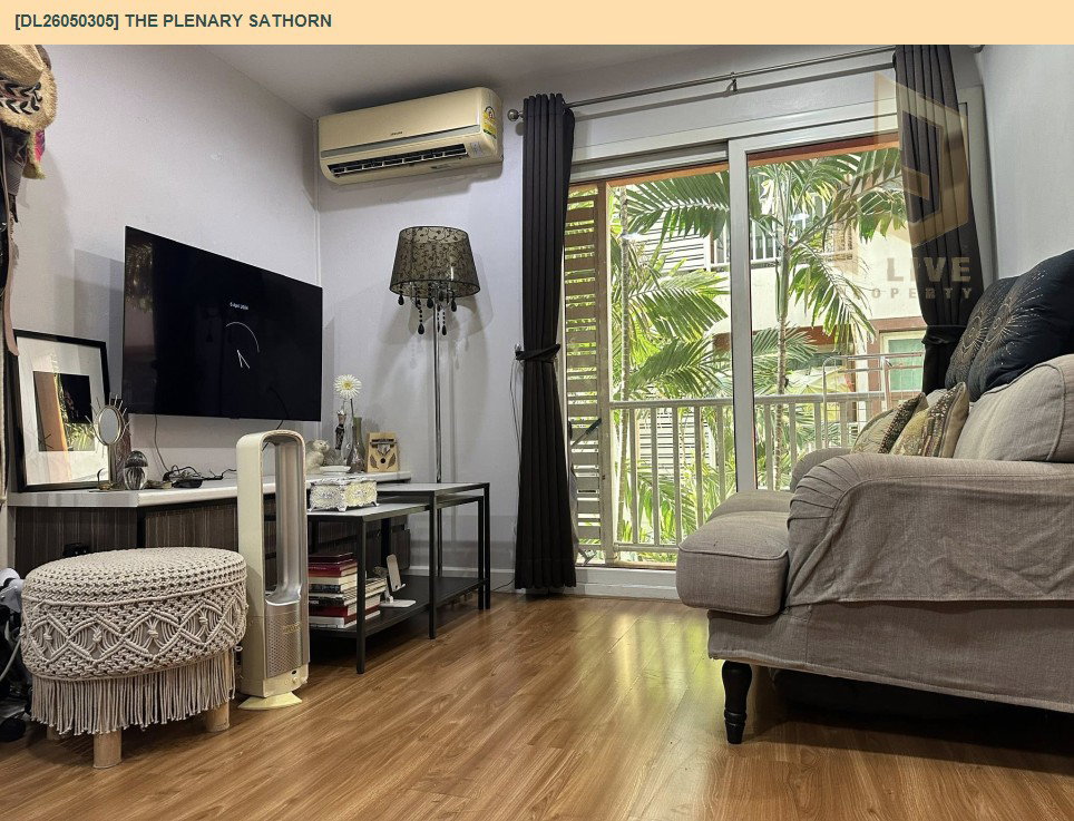 รูป DL26050305 ให้เช่าคอนโด เดอะ เพลนารี่ สาทร (The Plenary Sathorn) ใกล้ BTS กรุงธนบุรี พร้อมเข้าอยู่ โทรด่วน 0614453194 LineID @162cjixi - รูปที่ 6/10