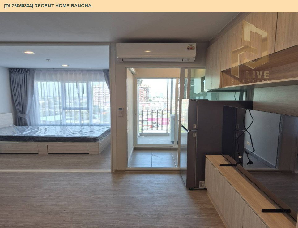 รูป DL26050334 ให้เช่าคอนโด รีเจ้นท์ โฮม บางนา (Regent home bangna) ใกล้ BTS บางนา พร้อมเข้าอยู่ โทรด่วน 0653619502 LineID @897iyzll - รูปที่ 4/8