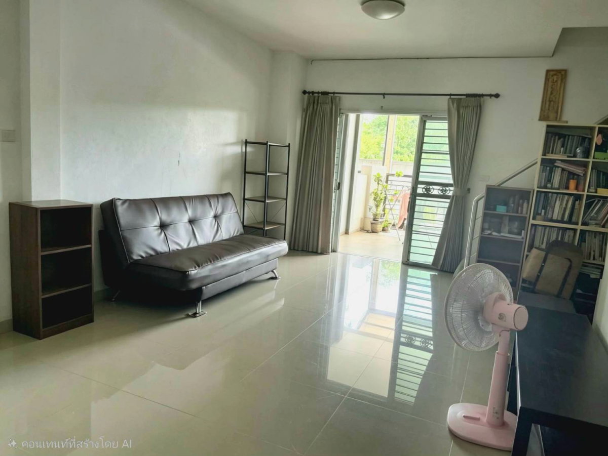 รูป ขายด่วน บ้านทาวน์โฮม 2 ชั้น น้ำไม่ท่วม ทุ่งงาย พื้นที 22.8 ตารางวา 3 ห้องนอน พร้อมอยู่  ขาย 3.69 ล้านบาท - รูปที่ 2/8
