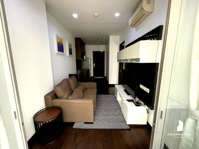 คอนโดให้เช่า : PM037821 ✨Flash Deal ✨ IDEO Q Phayathai (1Bed 1Bath 42 SQM.) พร้อมอยู่ ! เพียง 19,000 บาทต่อเดือน Tel.0981315848 @propmatch