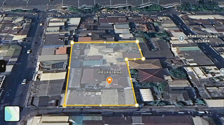 Land for sale, 684 sq wah, Thon Buri