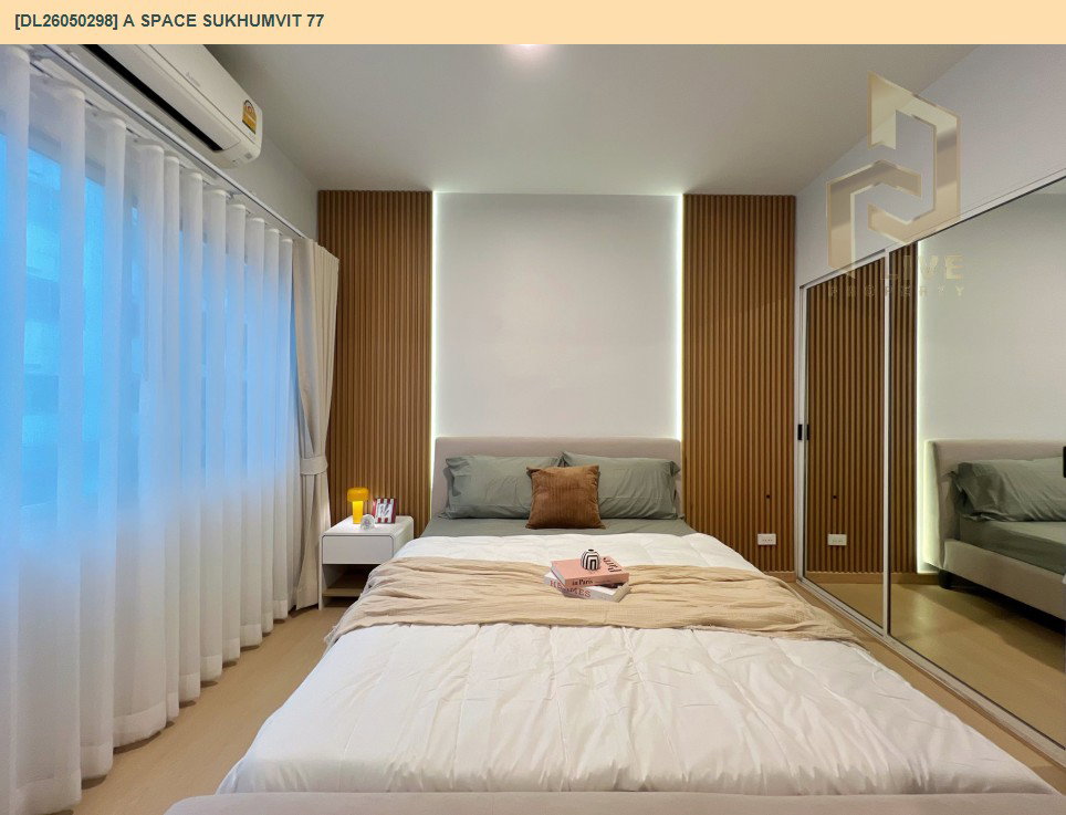รูป DL26050298 ขายคอนโด เอ สเปซ สุขุมวิท 77 (A Space Sukhumvit 77) ใกล้ BTS อ่อนนุช พร้อมเข้าอยู่ โทรด่วน 0653619502 LineID @897iyzll - รูปที่ 2/15