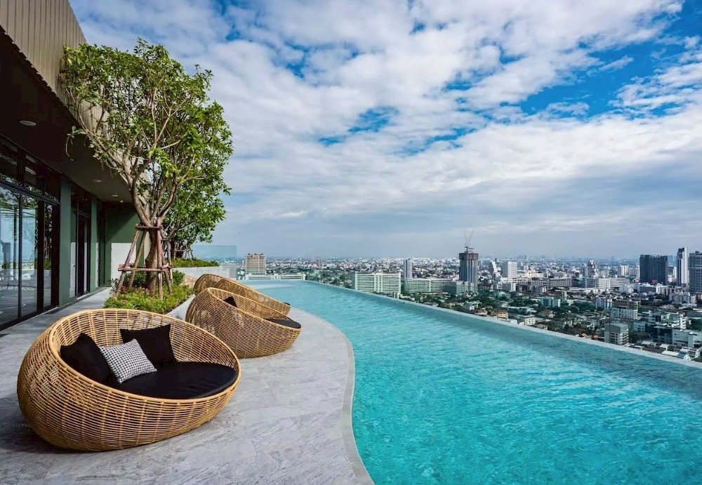 รูป 🌿 The Line Phahonyothin Park 🏙️ 1 Bed 32.5 ตร.ม. 🍃 วิวสวนสบายตา ฟีลอบอุ่น 🚇 ใกล้ BTS & MRT 💖 พร้อมอยู่! - รูปที่ 6/7