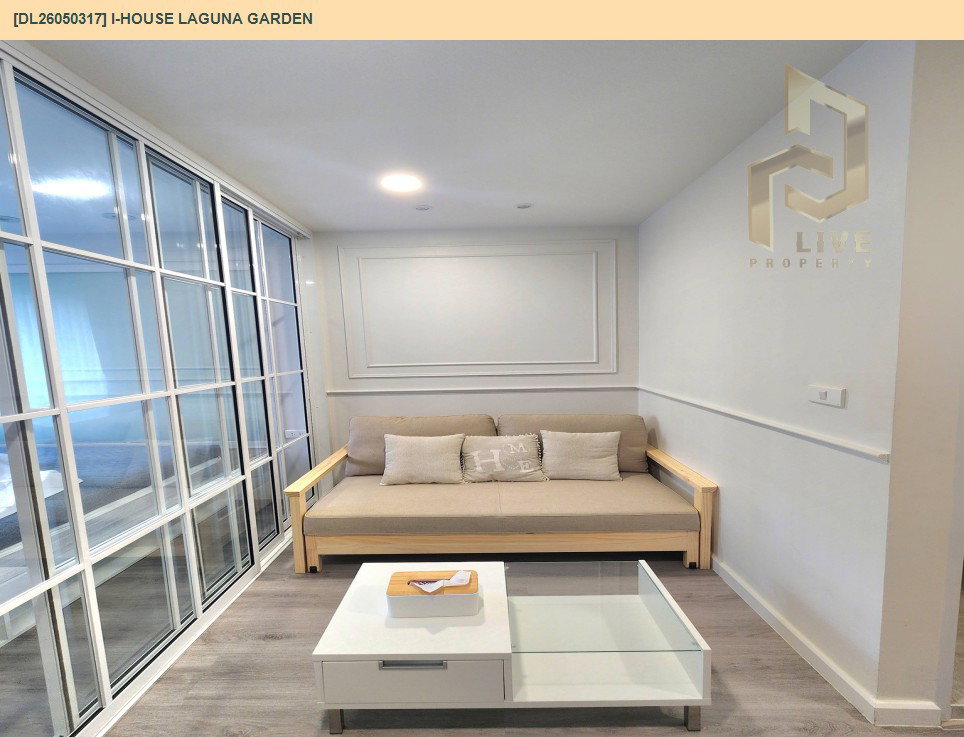 รูป DL26050317 ให้เช่าคอนโด ไอ-เฮาส์ ลากูน่า การ์เด้น (I-House Laguna Garden) ใกล้ MRT เพชรบุรี พร้อมเข้าอยู่ โทรด่วน 0653619502 LineID @897iyzll - รูปที่ 3/10