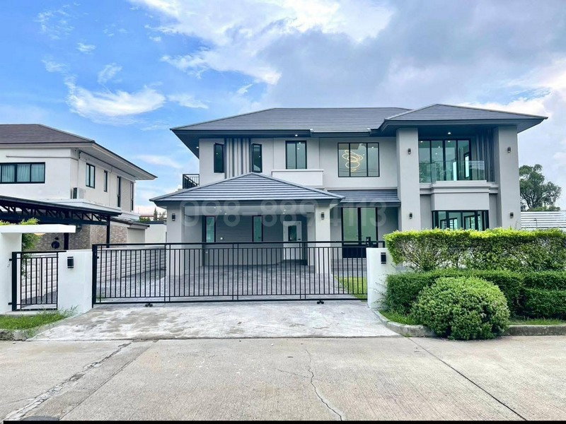 รูป ขายบ้านเดี่ยวหลังใหญ่ 2 ชั้น หมู่บ้าน ณุศาศิริ ซิตี้ พระราม 2 ขนาด 230.7 ตรว 4นอน 5น้ำ ปรับปรุงใหม่พร้อมอยู่ พร้อมสระว่ายน้ำส่วนตัว - รูปที่ 1/8