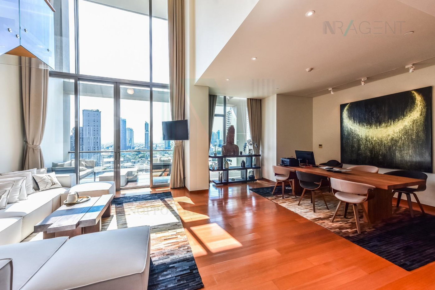 รูป ให้เช่าคอนโด เดอะ สุโขทัย เรสซิเด้นซ์ อาคาร 1 ชั้น 16 Duplex ขนาด 150 ตรม ใกล้ โรงพยาบาล BNH - รูปที่ 3/8