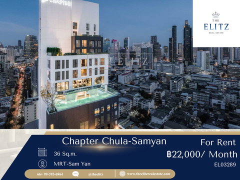 Beautiful room, fully furnished, all in one place, near MRT Sam Yan, allowing you to live your life for more than just relaxing.