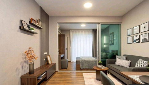 ✅✅A space sukhumvit 77 ขนาด 29 ตร.ม.ตึก B  ห้อง ✅✅✅ ใกล้ BTS อ่อนนุช ระเบียงหันเข้าสระ