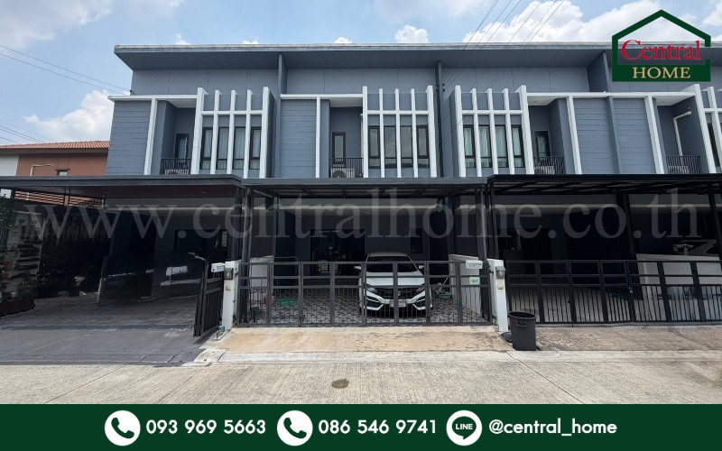 รูป ทาวน์โฮม เดอะ ริคโค้ ทาวน์ วงแหวนฯ - หทัยราษฎร์ ถูกที่สุดในโครงการ - รูปที่ 1/24