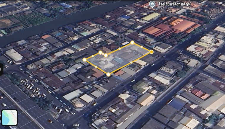 Land for sale, 684 sq wah, Thon Buri