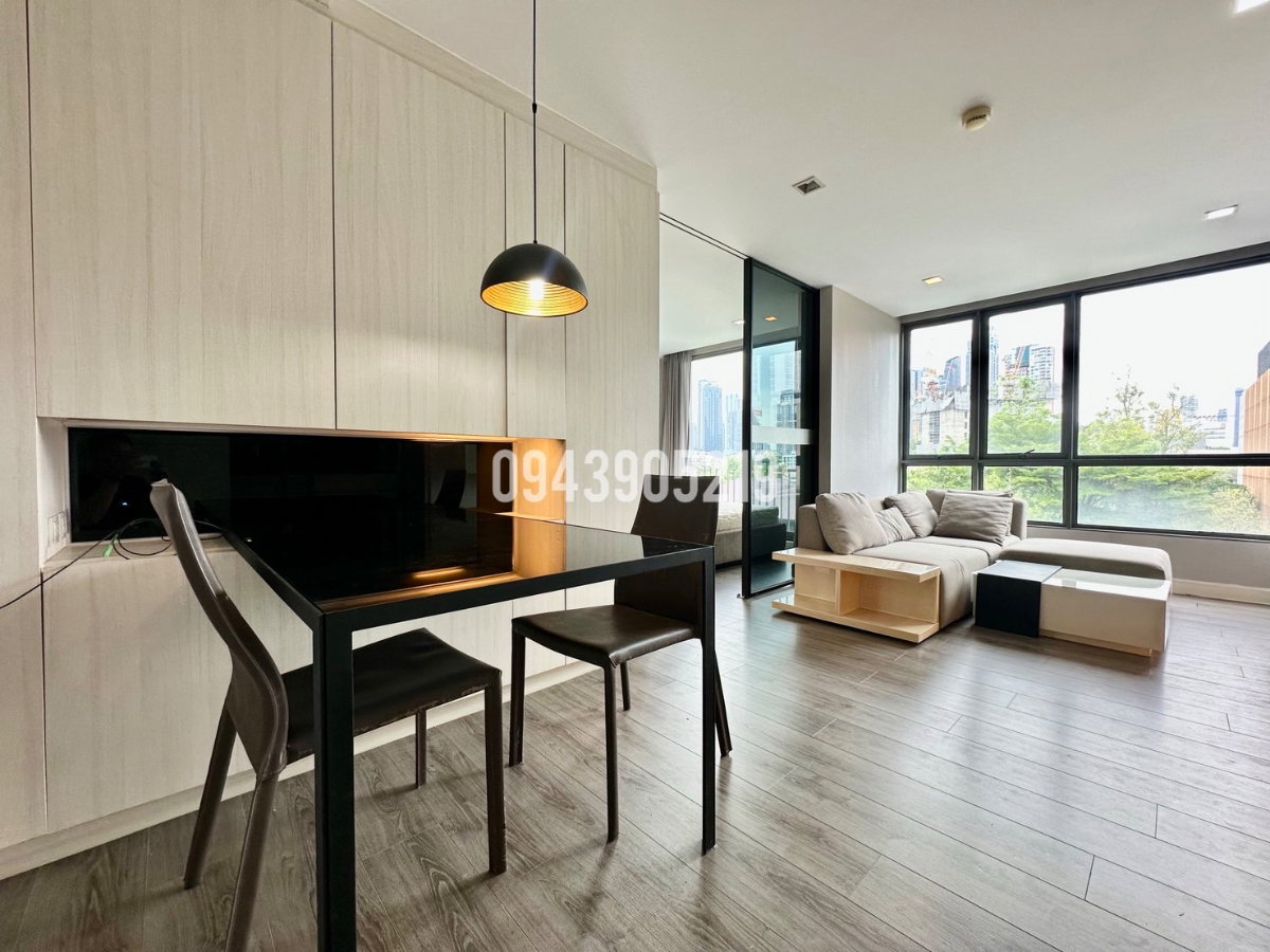 รูป The room sukhumvit 40 ☎️big 1 bed 43 sqm ‼️only 23000/month ‼️Negotiable 🔆✅corner room - รูปที่ 1/10