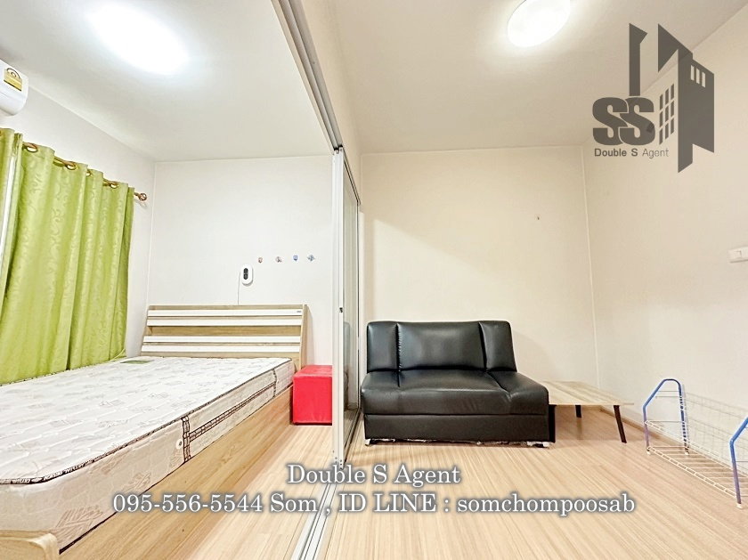 รูป SS 299 #ให้เช่าพลัมคอนโดบางใหญ่สเตชั่น #ให้เช่าพลัมคอนโดตรงคลองถนน ขนาด 23 ตร.ม  ตึก F ชั้น 2  - รูปที่ 3/11