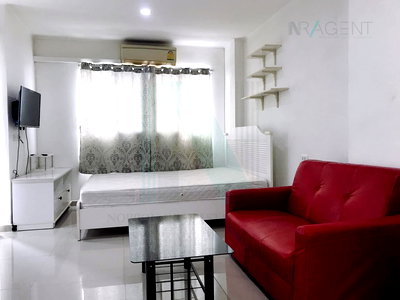 Condos for rent Ramintra Road : For Rent Condo LUMPINI CONDO TOWN RAMINTHRA - NAWAMIN Building D, Floor 4,Studio, Room size 23 sqm