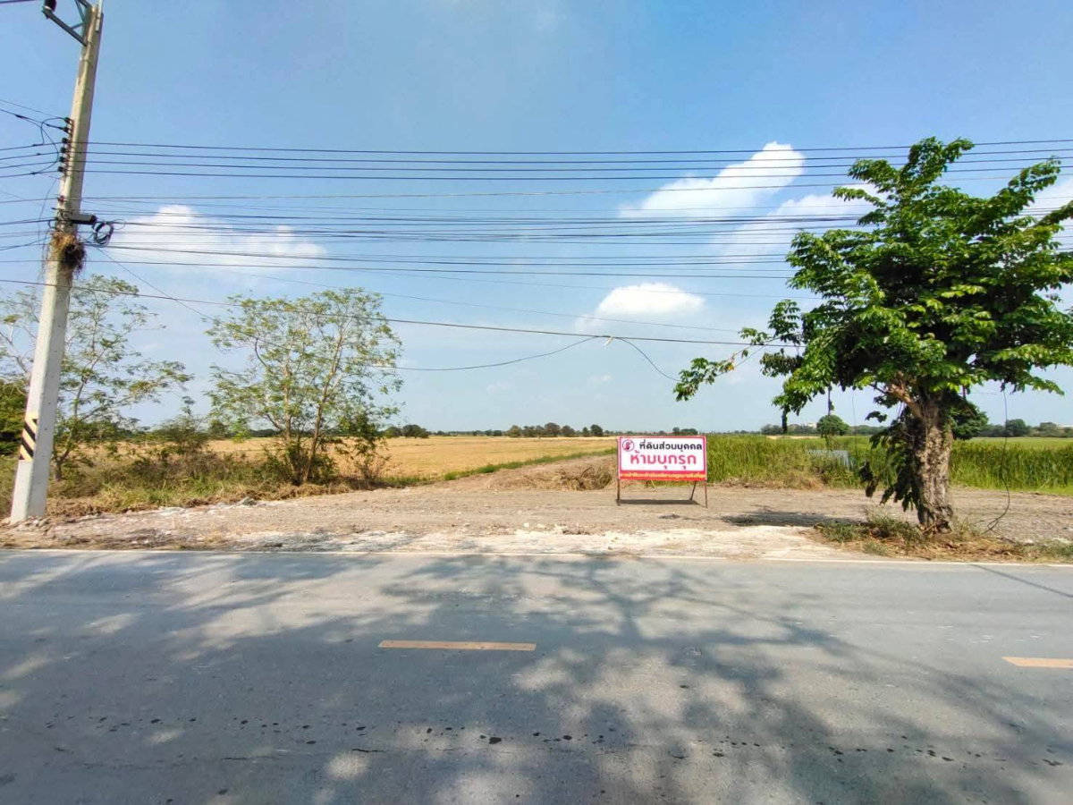 รูป ขายที่ดินยกแปลง 7 ไร่กว่า ติดถนนใหญ่ อ.เสนา อยุธยา เดินทางสะดวก เพียง 8.5 ล้าน - รูปที่ 10/17