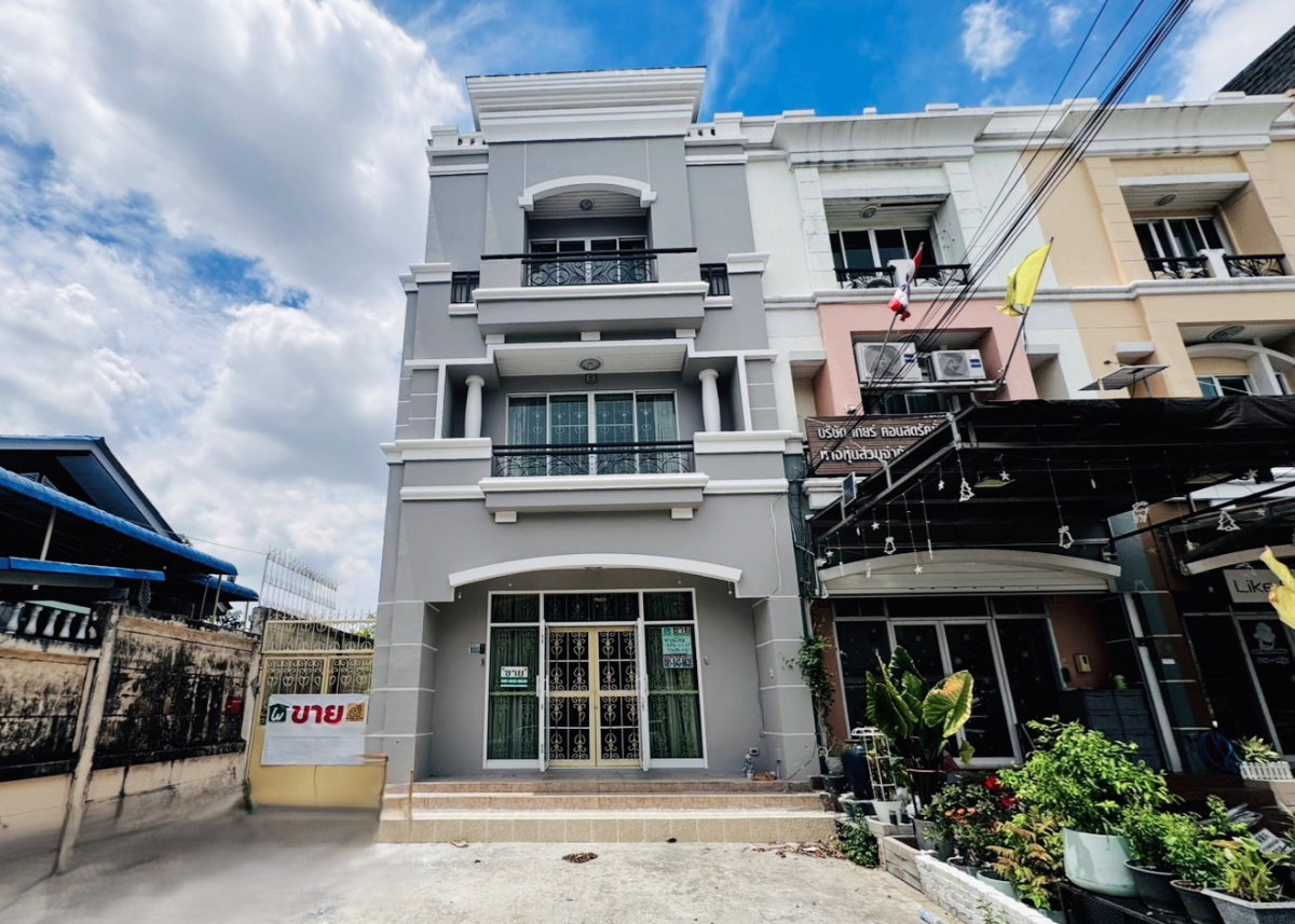 ขายโฮมออฟฟิศ 3 ชั้น #ห้องริม #หมู่บ้านปริญลักษณ์ วงแหวน-สาทร สุดยอดทำเลบน ถ.กาญจนาภิเษก ใกล้ #เดอะมอลล์บางแค #MRT หลักสอง หลังใหญ่ ถนนกว้าง
