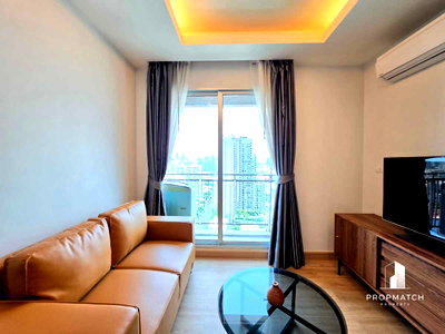 คอนโดให้เช่า : PM030134 ✨Flash Deal ✨ THRU Thonglor (1Bed 1Bath 32 SQM.) พร้อมอยู่ ! เพียง 15,000 บาทต่อเดือน Tel.0981315848 @propmatch