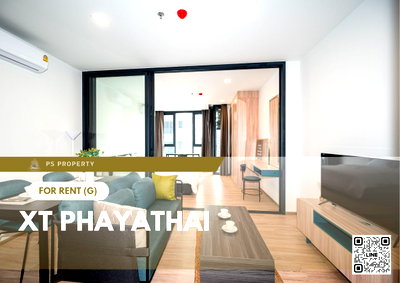 คอนโดให้เช่า : ให้เช่า 📍 XT PHAYATHAI 📍 เฟอร์นิเจอร์ และ เครื่องใช้ไฟฟ้าครบ ใกล้ BTS พญาไท 