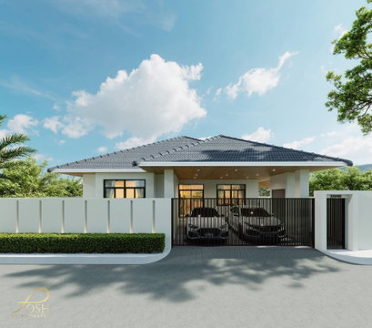 Newly Renovated Detached House Spacious living area, near the Monument The Valley Village, Manik, Thalang