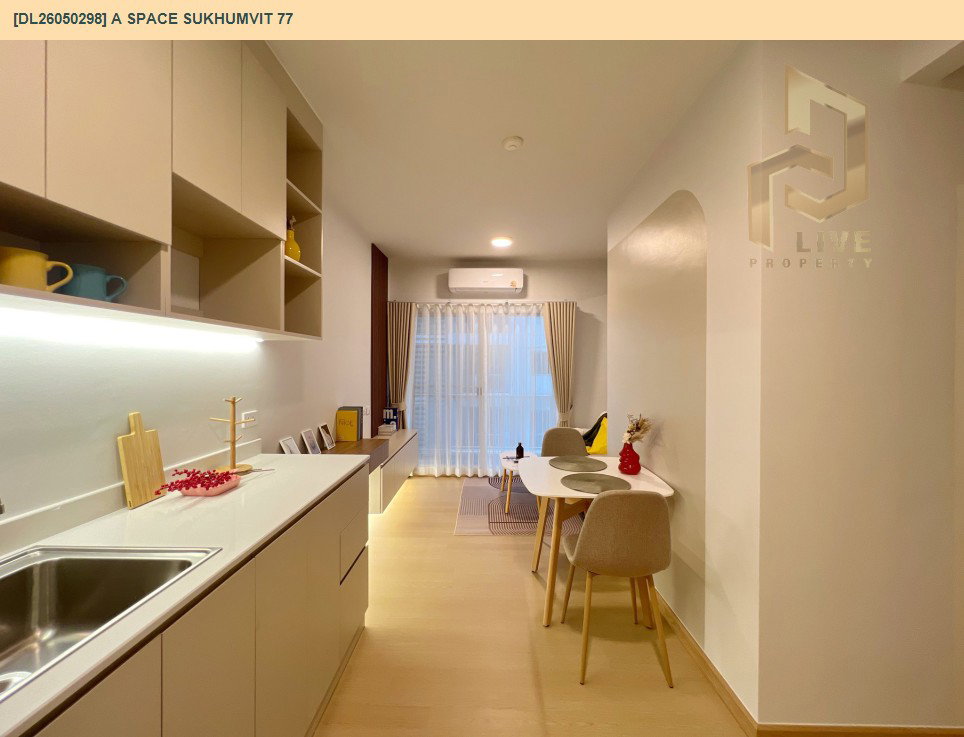 รูป DL26050298 ขายคอนโด เอ สเปซ สุขุมวิท 77 (A Space Sukhumvit 77) ใกล้ BTS อ่อนนุช พร้อมเข้าอยู่ โทรด่วน 0653619502 LineID @897iyzll - รูปที่ 11/15