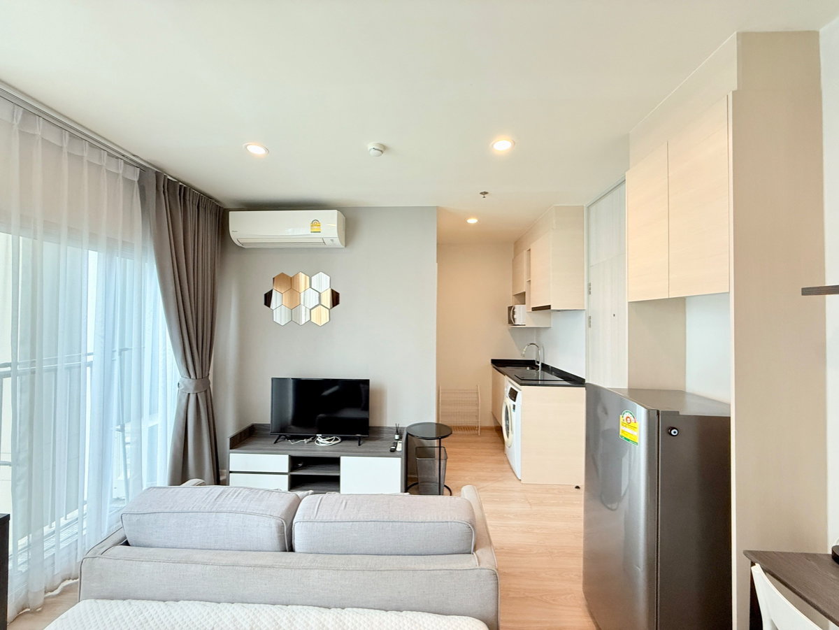 picture For Rent " 𝐍𝐨𝐛𝐥𝐞 𝐑𝐞𝐯𝐨𝐥𝐯𝐞 Ratchada 2 " Type Studio, 21 Sq.m., Near : MRT-Thailand Cultural Centre - 5/8