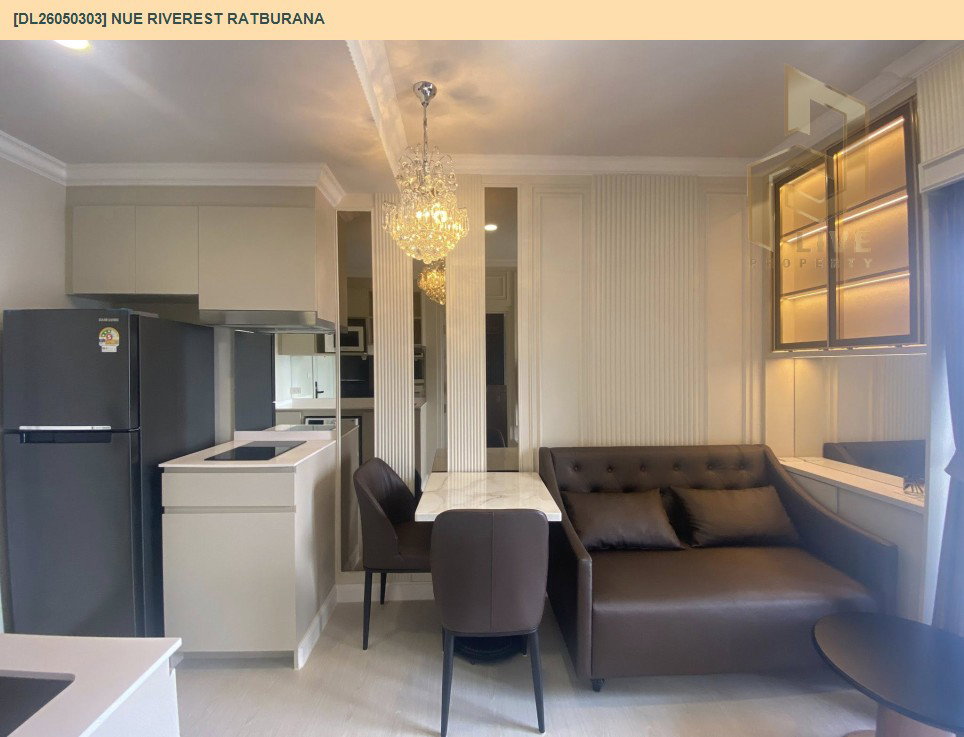 รูป DL26050303 ให้เช่าคอนโด นิว ริเวอร์เรสต์ ราษฎร์บูรณะ (Nue Riverest Ratburana) ใกล้ - พร้อมเข้าอยู่ โทรด่วน 0653619502 LineID @897iyzll - รูปที่ 3/13