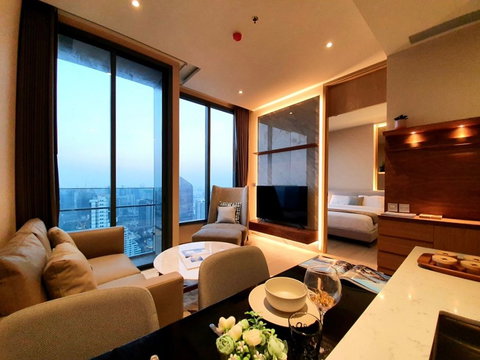 For Rent - The ESSE Asoke , Super Luxury 1 bedroom 1 bathroom