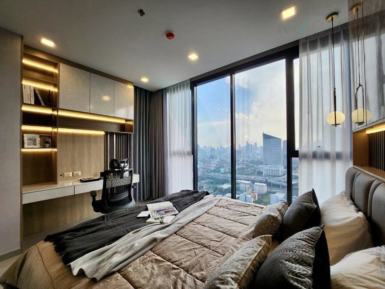 รูป 🚩Best room!🚩 ให้เช่าคอนโด วันไนน์ไฟว์ อโศก-พระราม 9 อาคาร A ชั้น 28 2 ห้องนอน ขนาด 58.00 ตรม ใกล้ เซ็นทรัล พระราม 9 - รูปที่ 5/8