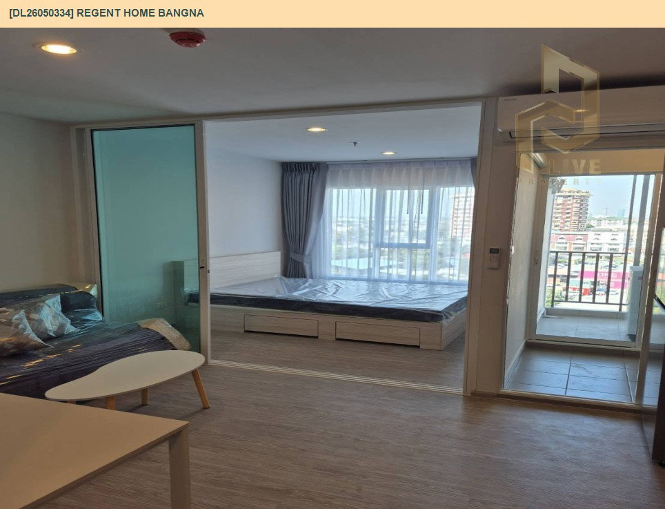 รูป DL26050334 ให้เช่าคอนโด รีเจ้นท์ โฮม บางนา (Regent home bangna) ใกล้ BTS บางนา พร้อมเข้าอยู่ โทรด่วน 0653619502 LineID @897iyzll - รูปที่ 3/8