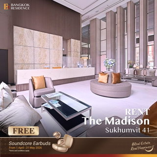 รูปภาพ Rent Condo 🐾 Pet-Friendly Luxury! 💎 The Madison Condominium Sukhumvit 41, 3BR 145sq.m. 83k, Near BTS Phrom Phong