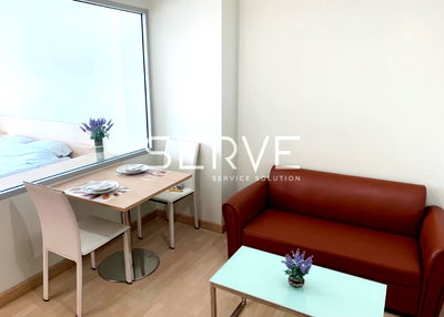 Condos for rent : 1 Bed Large Room City view Fully furnished Good Location Close to  MRT Ratchadaphisek Exit 4  @    Rhythm Ratchada 