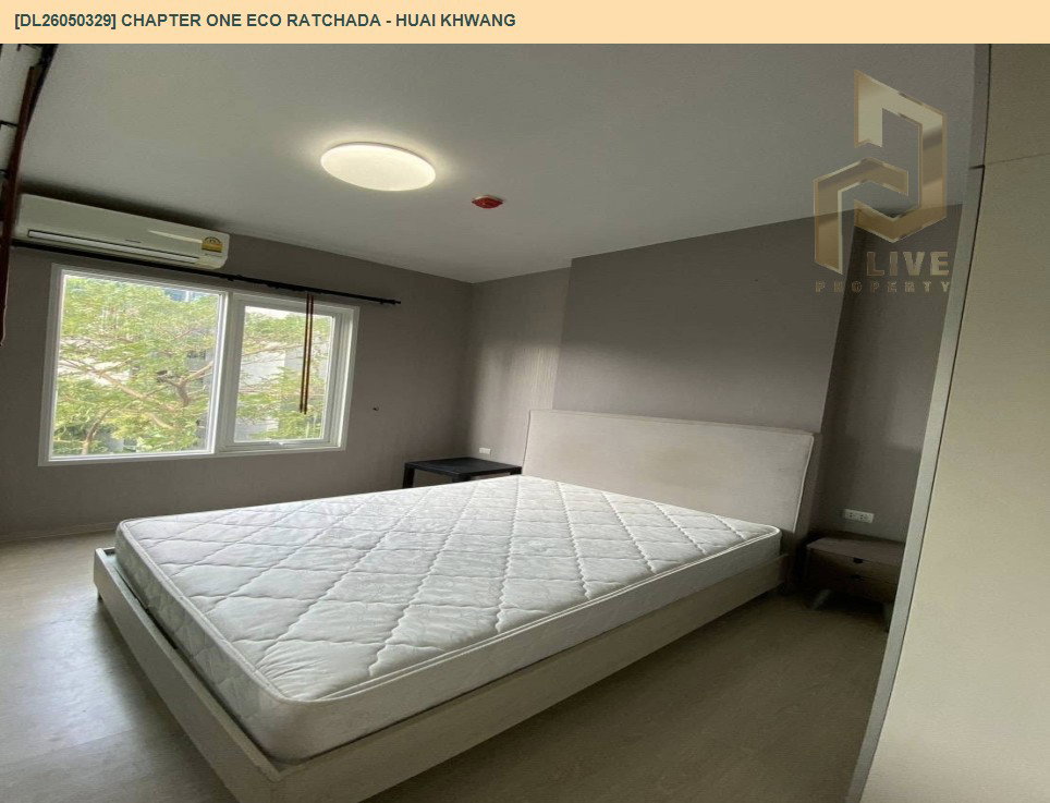 รูป DL26050329 ให้เช่าคอนโด แชปเตอร์ วัน อีโค รัชดา - ห้วยขวาง (Chapter One Eco Ratchada - Huai Khwang ) ใกล้ MRT ห้วยขวาง พร้อมเข้าอยู่ โทรด่วน 0653619502 LineID @897iyzll - รูปที่ 9/14