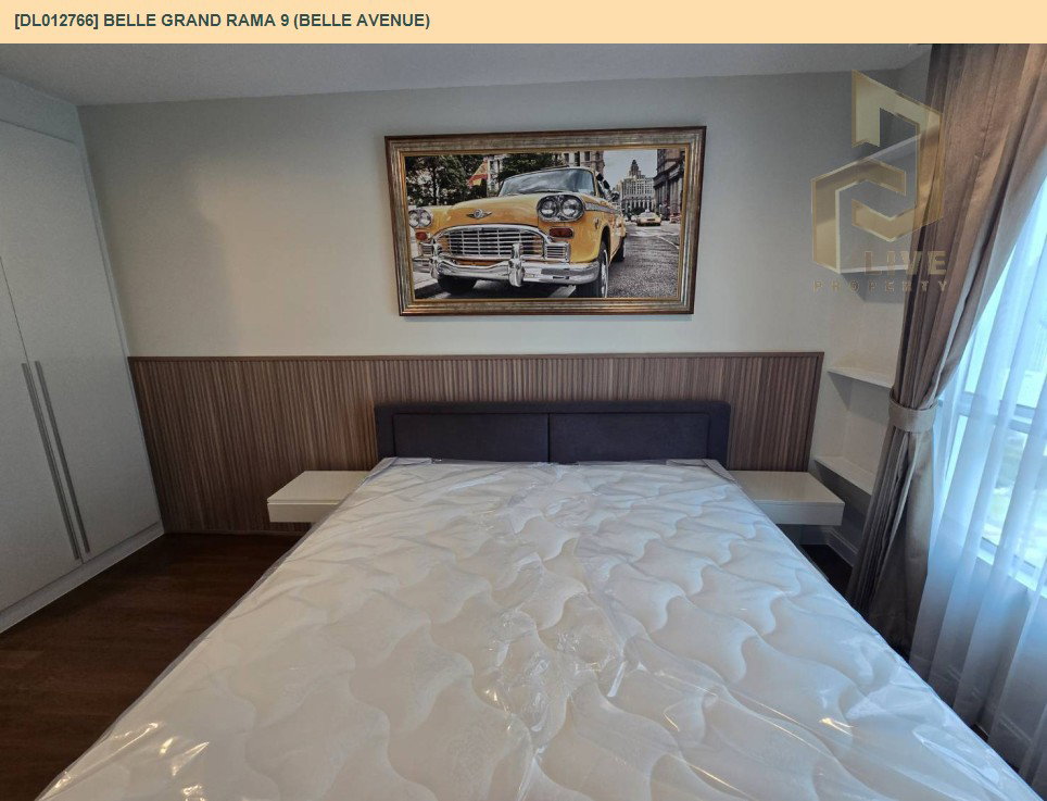 รูป DL012766 ให้เช่าคอนโด เบล แกรนด์ พระราม 9 (เบล อเวนิว) (Belle Grand Rama 9 (Belle Avenue)) ใกล้ MRT พระราม9 พร้อมเข้าอยู่ โทรด่วน 0638692663 LineID @655ebbvc - รูปที่ 6/19