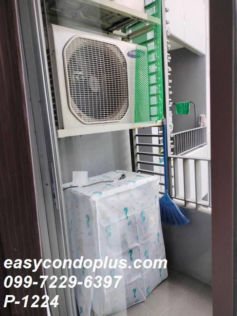 รูป P-1224 วิวสวนร่มรื่น! Elio Del Ray ใกล้ BTS ปุณณวิถี ราคา 12,000 บาท l Line Id: @easycondoplus l 099-229-6397 - รูปที่ 9/10