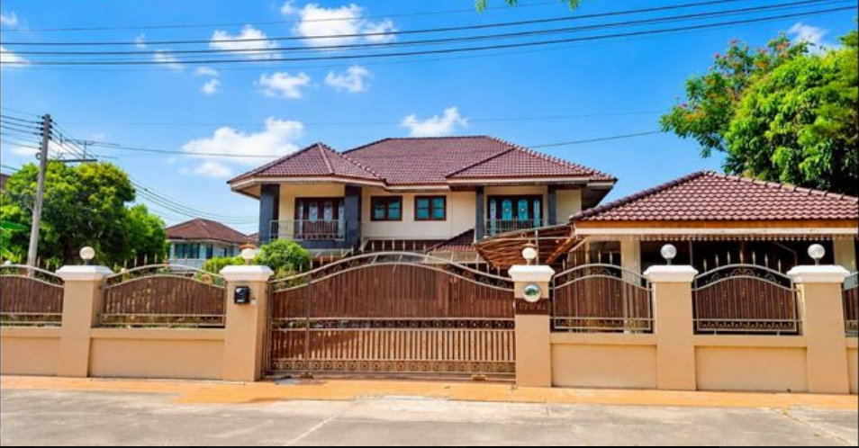 รูป ขายบ้านเดี่ยว หมู่บ้านสุขประยูรปาร์ค นาป่า ชลบุรี ทำเลดี ใกล้นิคมอมตะ - รูปที่ 1/20