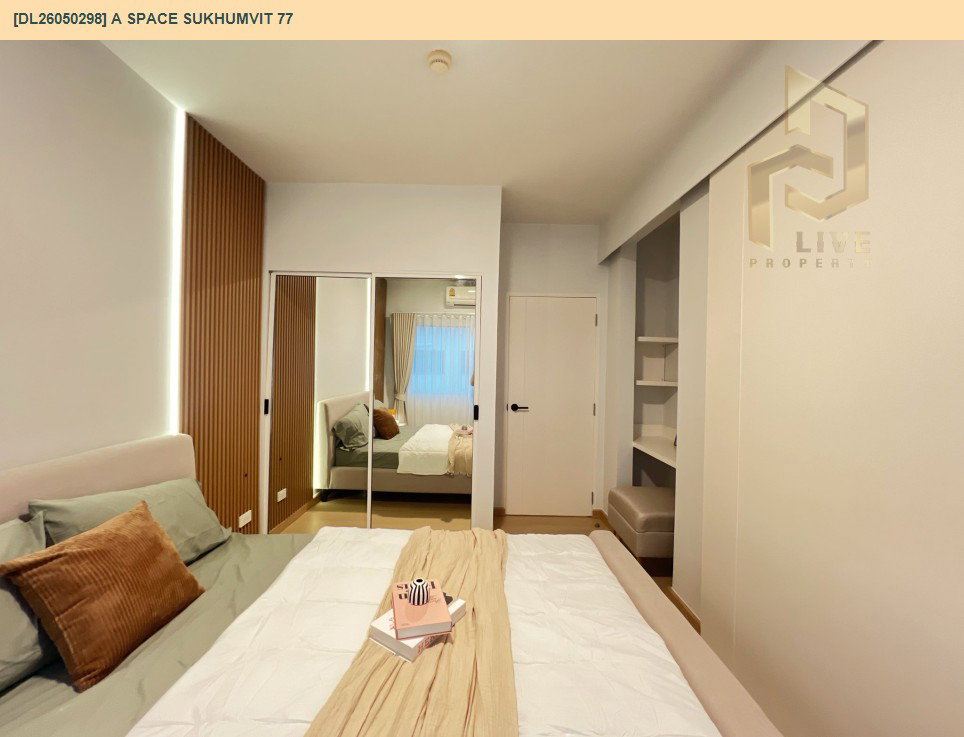 รูป DL26050298 ขายคอนโด เอ สเปซ สุขุมวิท 77 (A Space Sukhumvit 77) ใกล้ BTS อ่อนนุช พร้อมเข้าอยู่ โทรด่วน 0653619502 LineID @897iyzll - รูปที่ 7/15
