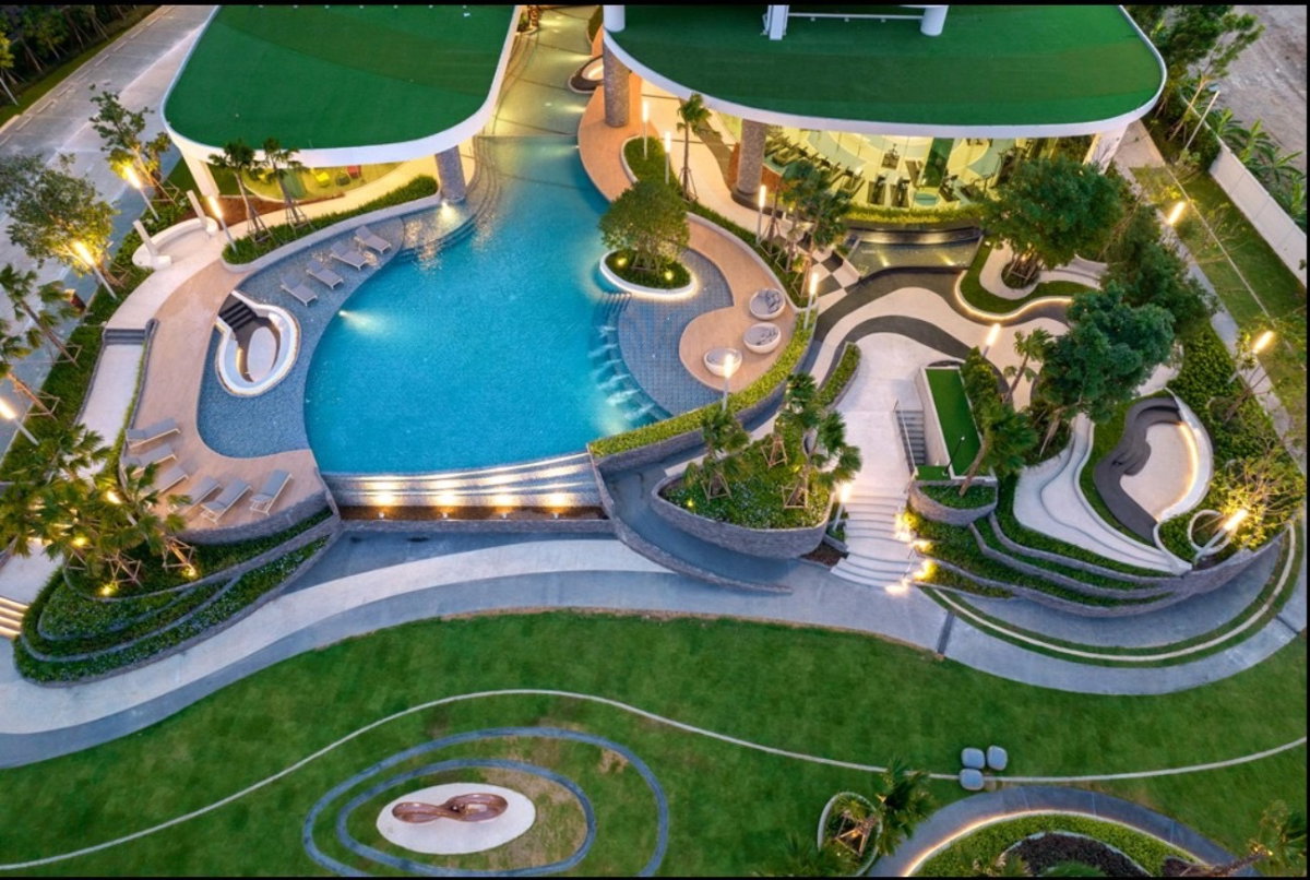 รูป คอนโด Supalai Riva Grand พระราม 3 ห้องใหญ่ วิวโค้งแม่น้ำเจ้าพระยา เหมือนอยู่รีสอร์ทกลางเมือง - รูปที่ 47/48