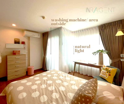 Condos for rent Chulalongkorn University : 🚩 For rent condo SURAWONG CITY RESORT Building 1, Floor 6,1 bed room, Room size 35.00 sqm