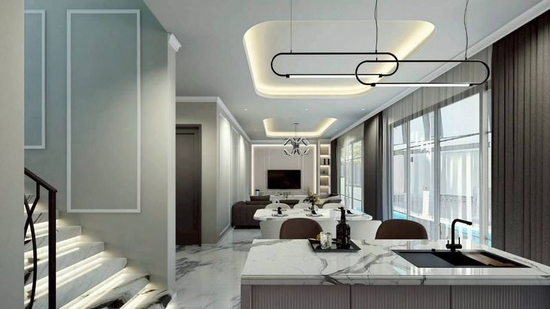 รูป ขายบ้านลักชัวรี่ Modern Classic หรูหราทันสมัย สไตล์ฝรั่งเศส - รูปที่ 3/20