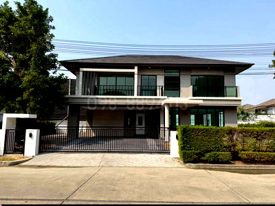 บ้านเดี่ยว สถาบันเทคโนโลยียานยนต์มหาชัย : ขายบ้านเดี่ยว 2 ชั้น พร้อมสระว่ายน้ำ มบ.ณุศาศิริ ซิตี้ พระราม 2 ขนาด 154.4 ตรว 3นอน 5น้ำ น้าบ้านทิศใต้