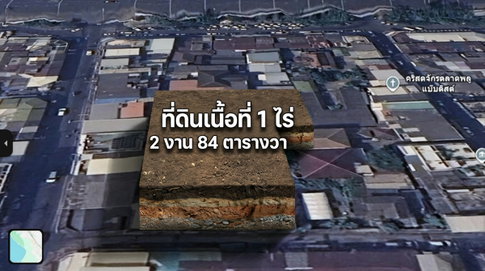 ขายที่ดินตลาดพลู ใกล้ BTS ตลาดพลู เพียง 100 เมตร เนื้อที่ 684 ตร.ว. กว้าง 30 เมตร ทำเลศักยภาพย่านฝั่งธน เหมาะพัฒนา อาคารจอดรถ Community Mall ตลาดสด