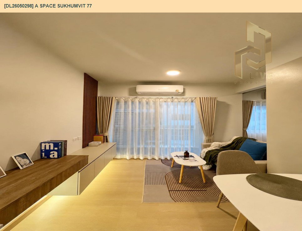 รูป DL26050298 ขายคอนโด เอ สเปซ สุขุมวิท 77 (A Space Sukhumvit 77) ใกล้ BTS อ่อนนุช พร้อมเข้าอยู่ โทรด่วน 0653619502 LineID @897iyzll - รูปที่ 9/15