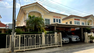 บ้านเดี่ยว นนทบุรี : ขายบ้านเดี่ยว 2 ชั้น หมู่บ้านภัสสร14 ซอยกันตนา บางใหญ่ เนื้อที่ 51.2 ตร วว  141. ตร.ม 3 ห้องนอน 2 ห้องน้ำ
